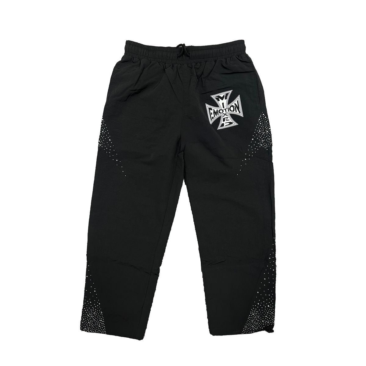 Mixed Emotions Black 'Classic' Nylon Pant
