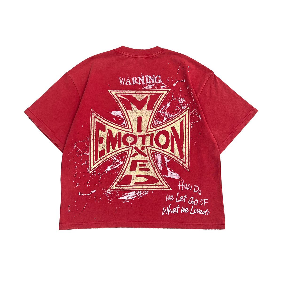 Mixed Emotions Red 'Crimson' Tee