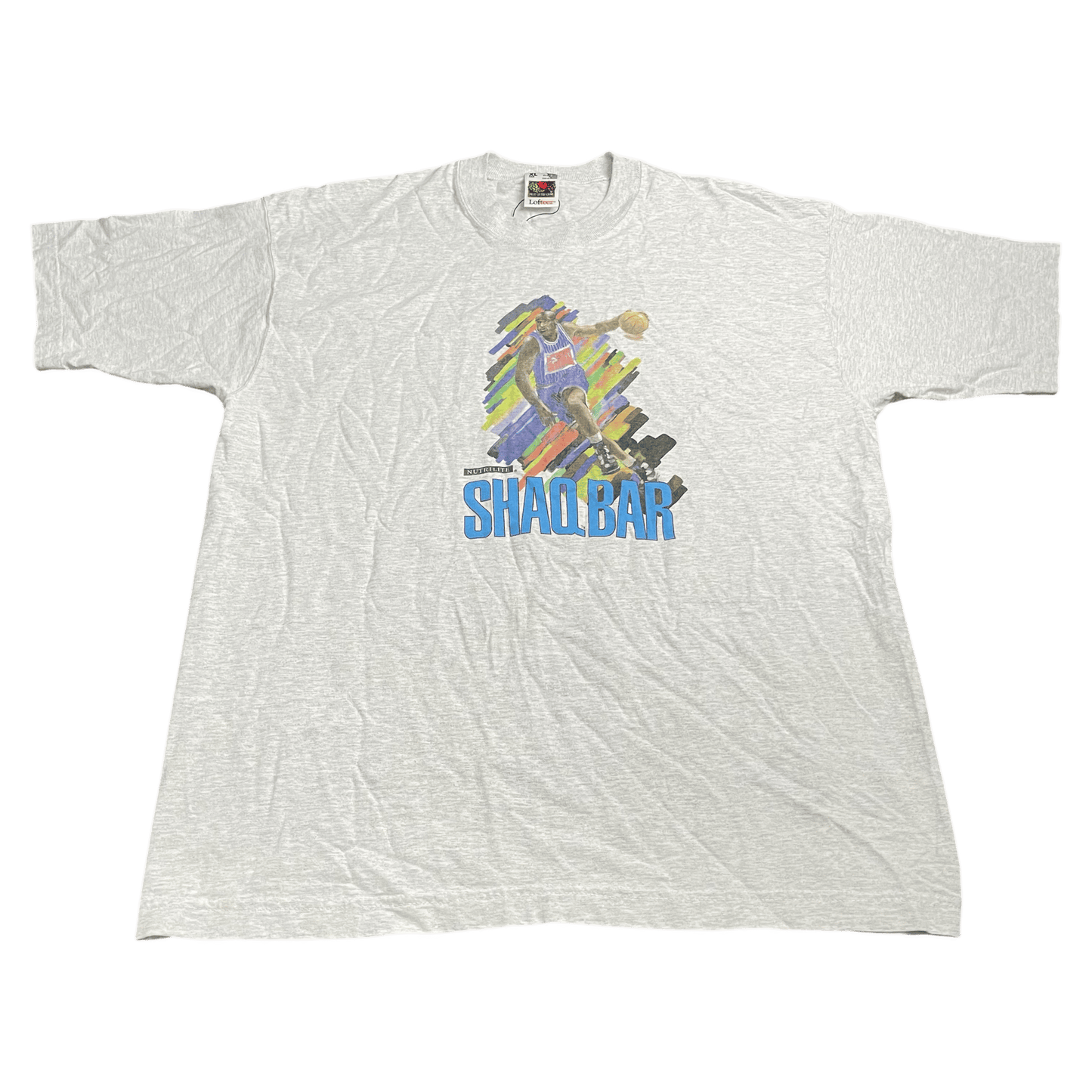 Vintage Shaq Bar Hand Basketball T-Shirt - Used