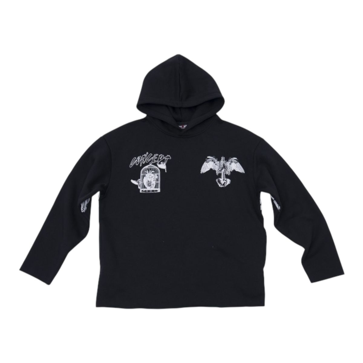 Concept "Skelly Hoodie" Black