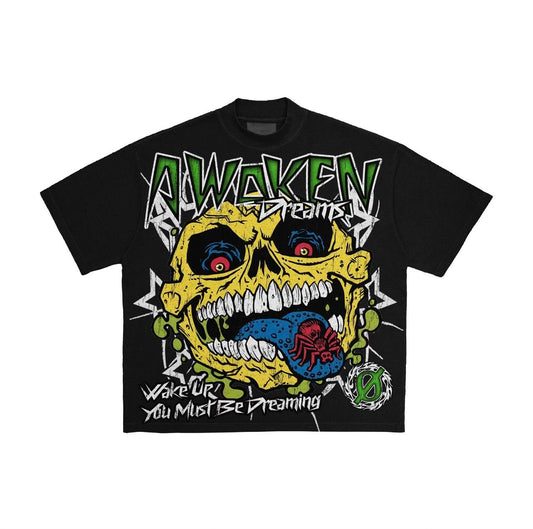 Awoken Dreams Zombie Short Sleeve - Black