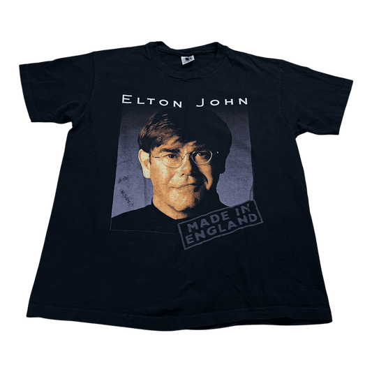 Vintage 1995 Elton John Made In England Tour T-Shirt - Used/Worn