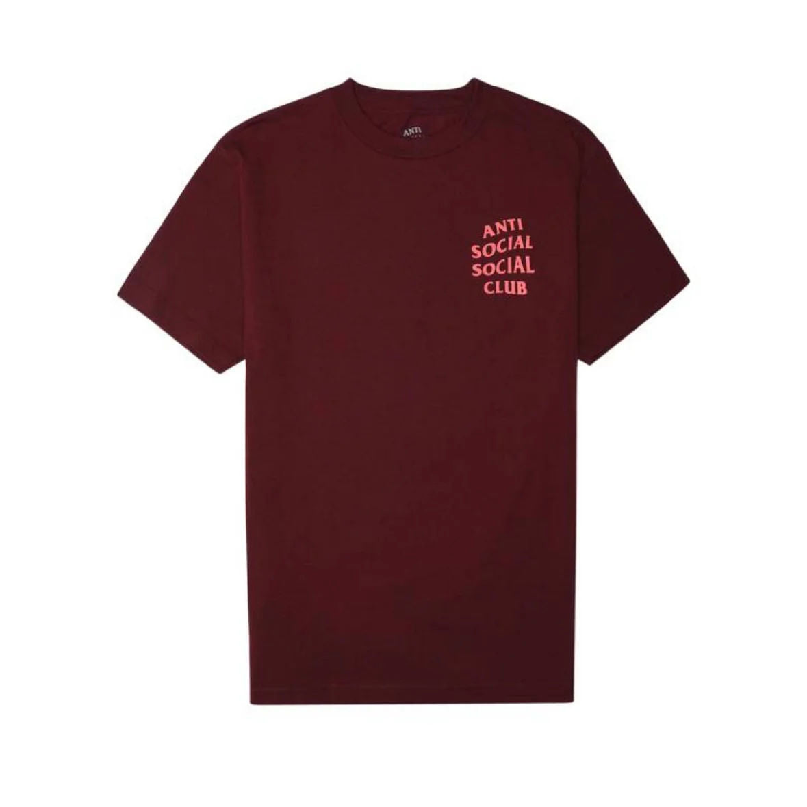 Anti Social Social Club Maroon Tee