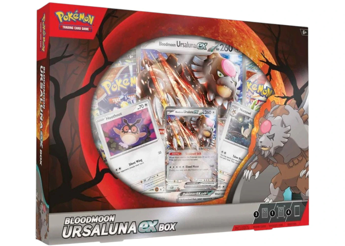 2024 Pokémon Scarlet & Violet Bloodmoon Ursaluna EX Collection Box
