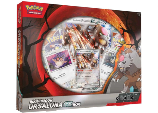 2024 Pokémon Scarlet & Violet Bloodmoon Ursaluna EX Collection Box