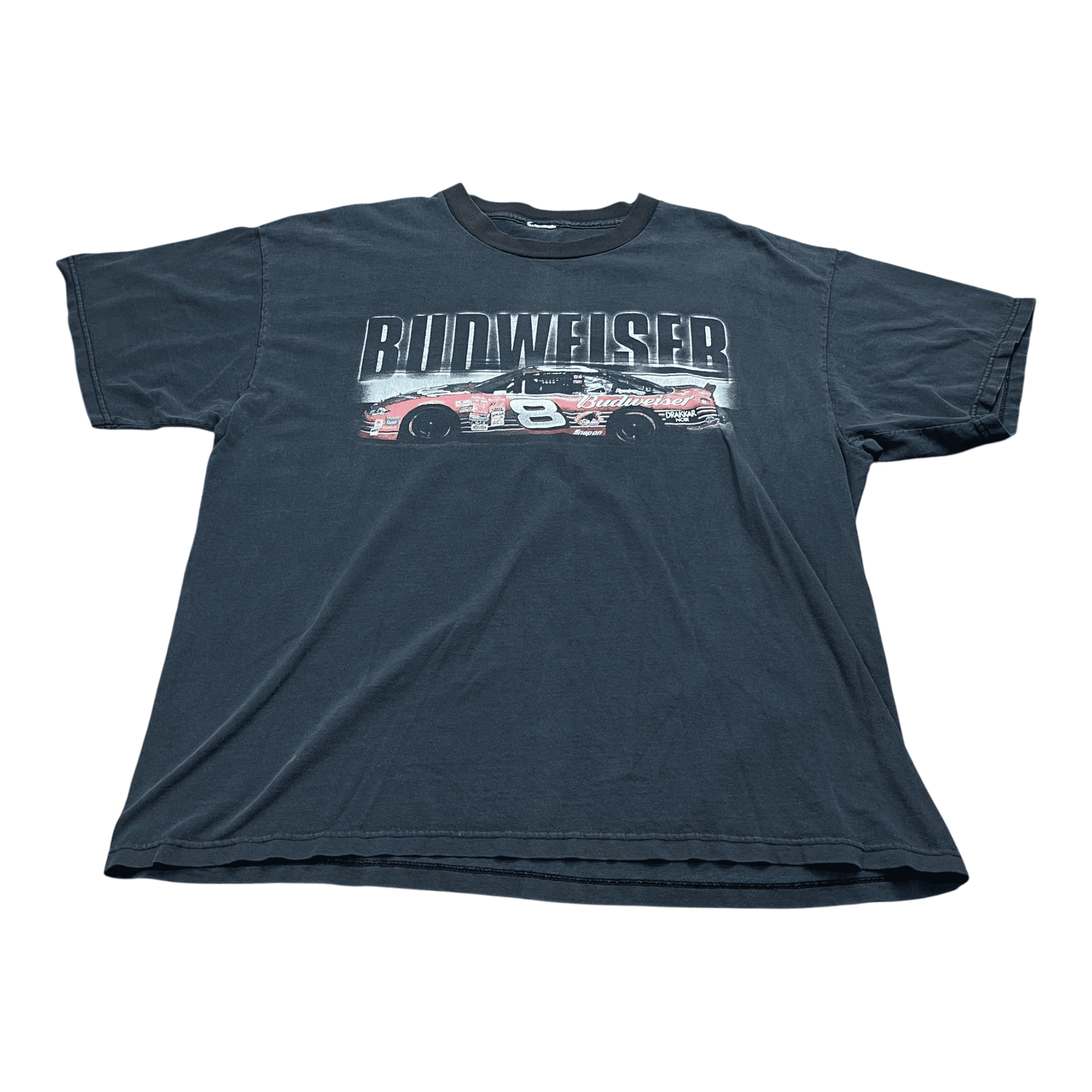 Vintage NASCAR Dale Earnhardt Jr. #8 Budweiser Racing T-Shirt - Used/Worn