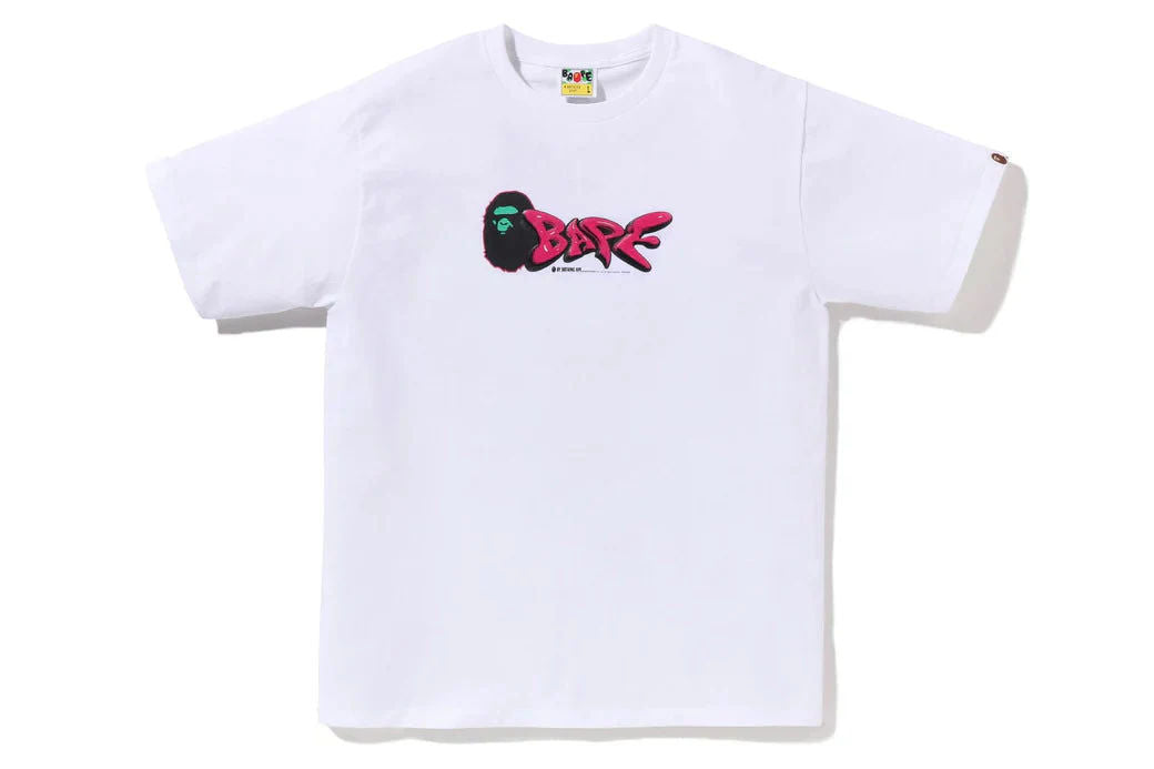 BAPE 3D Art Bape Logo Tee