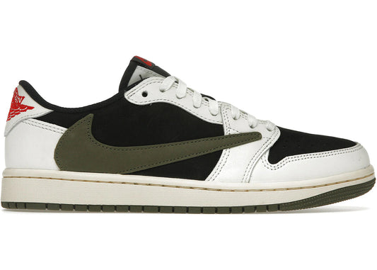 Jordan 1 Retro Low OG SP Travis Scott Olive (Women's) - Used