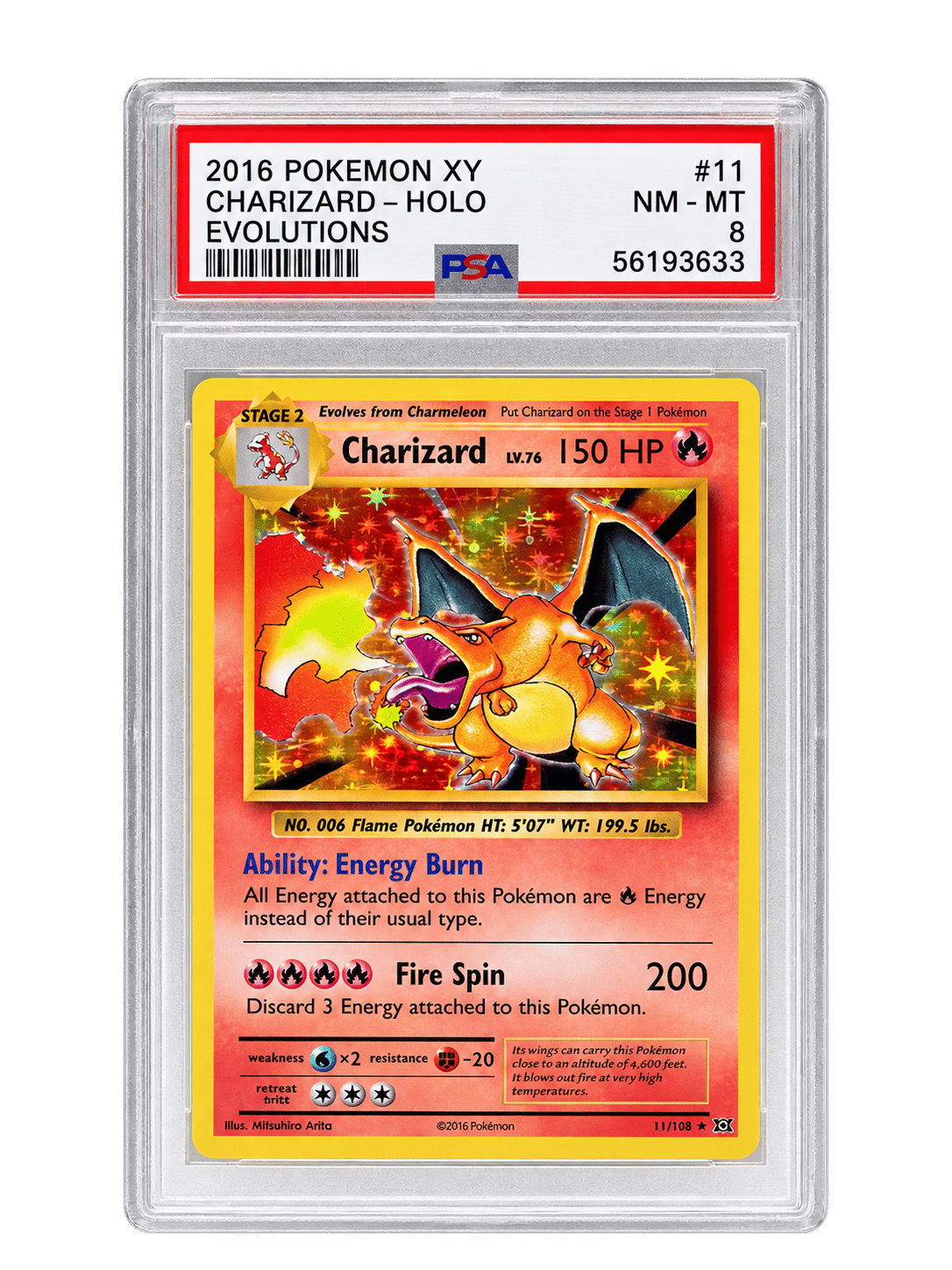 Charizard 2016 XY #11