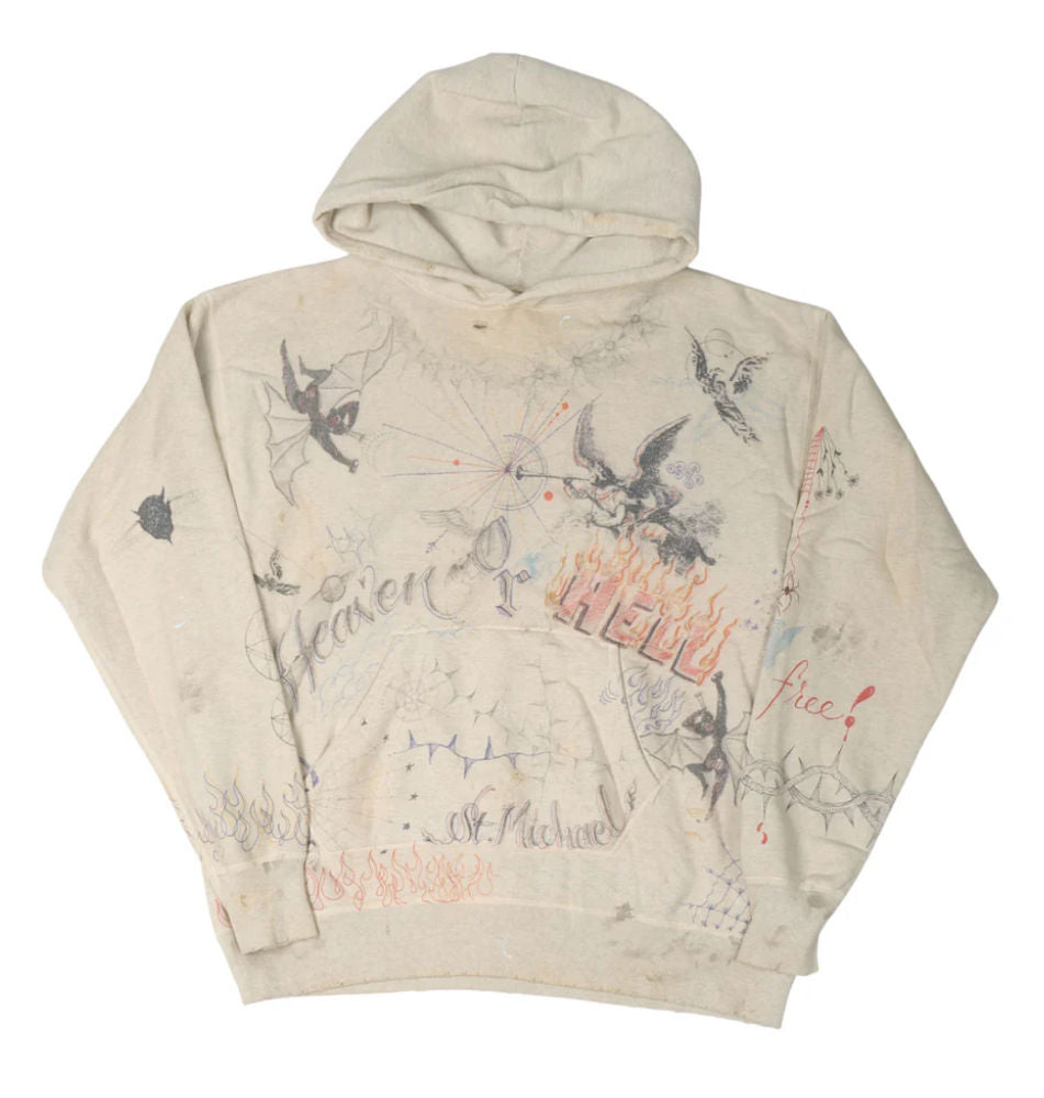 Saint Mxxxxxx Heaven or Hell Hoodie - Used