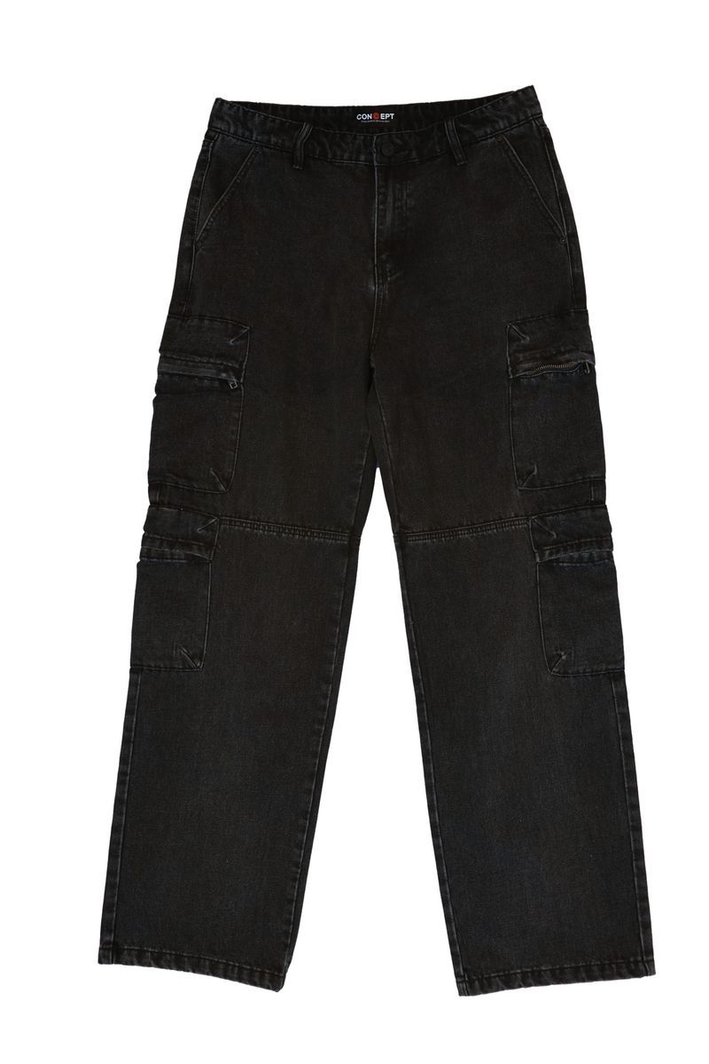 Concept "Russel" Black Wash Jeans