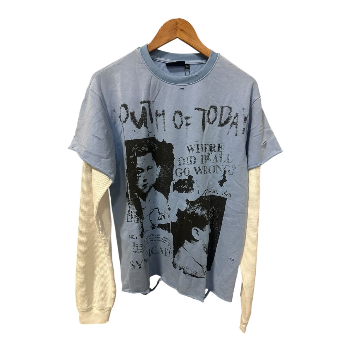 SYNDICATE "YOUTH" L/S- BLUE WASH
