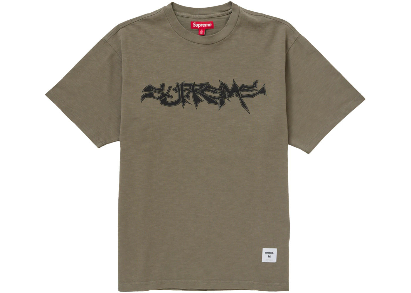 Supreme Mental S/S Top Dusty Olive - Used