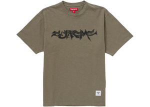 Supreme Mental S/S Top Dusty Olive - Used
