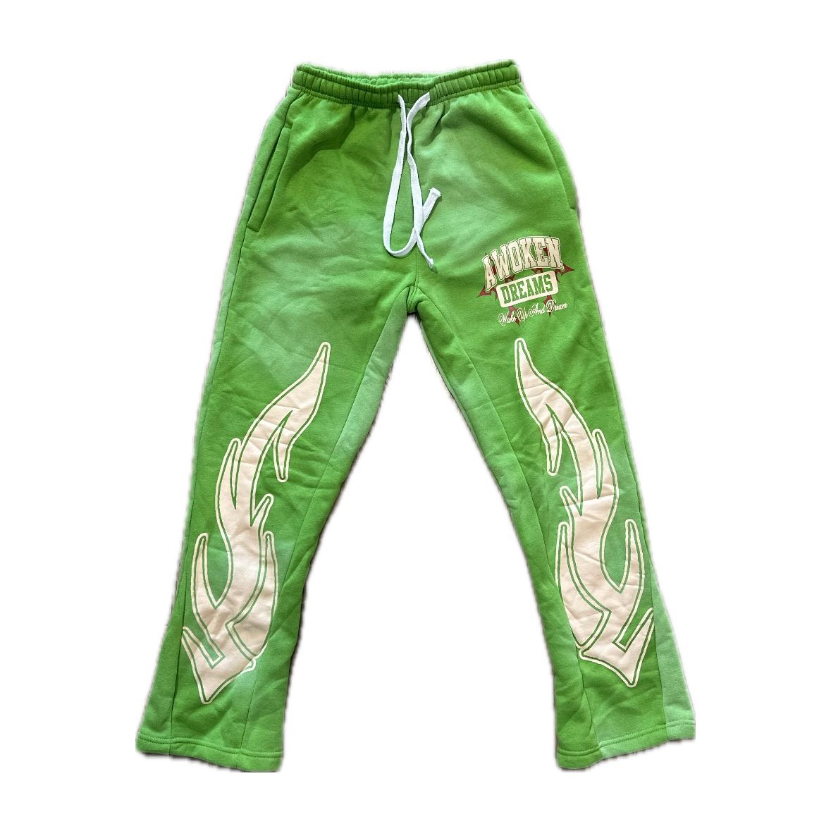 Awoken Dreams Wake Up And Dream Sweats Neon Green