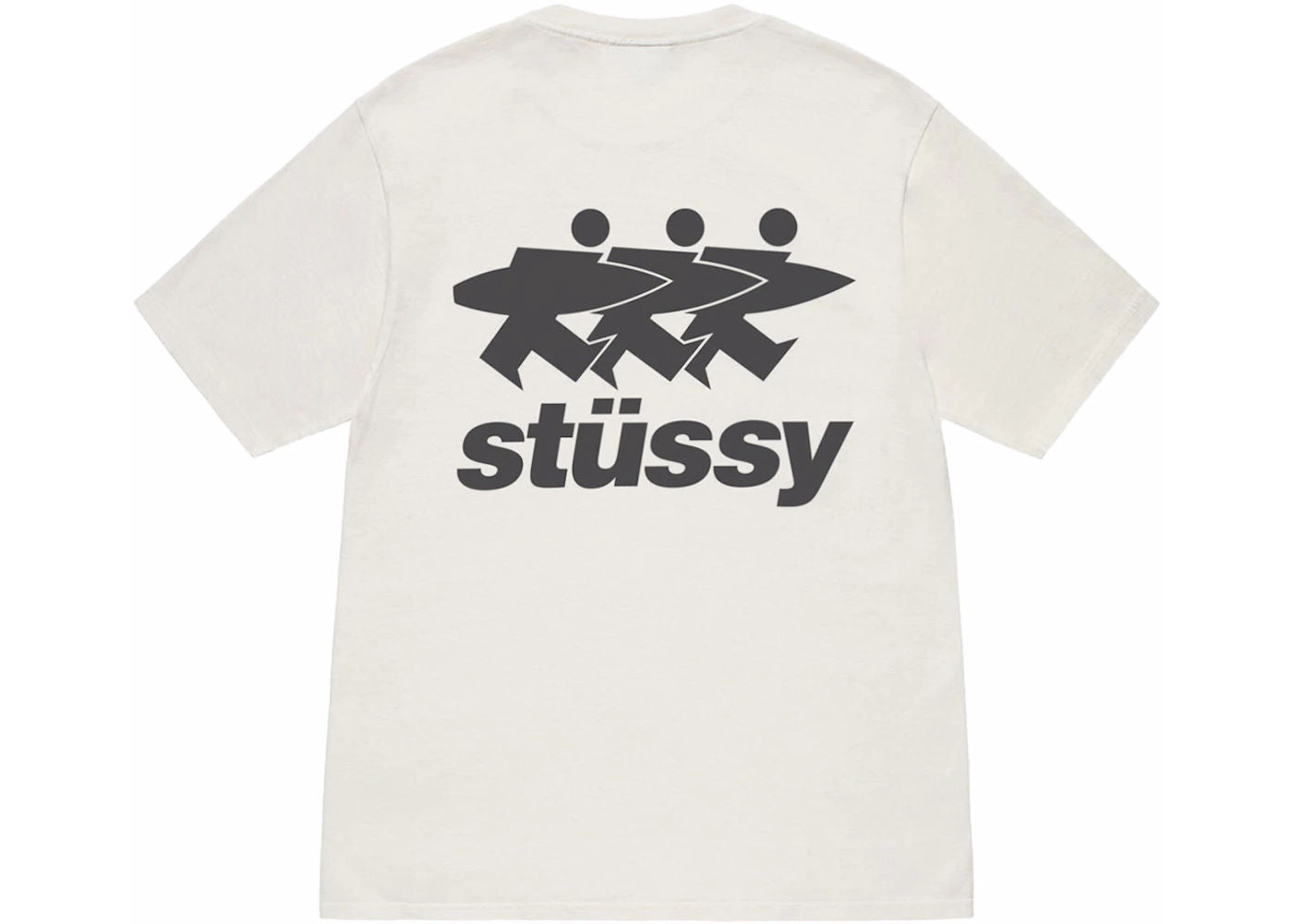 Stussy Surfwalk Pigment Dyed Tee Natural