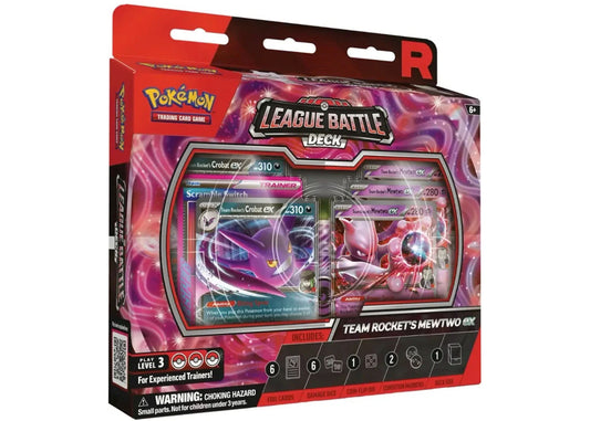 Pokemon Mewtwo ex League Battle Deck Box 2025 Pokémon Team Rocket
