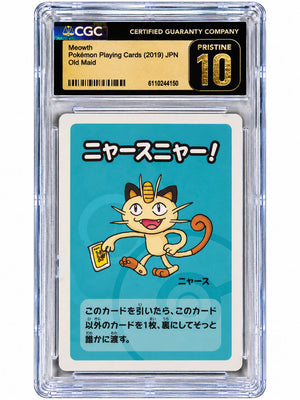 Pokemon Meowth Old Maid
