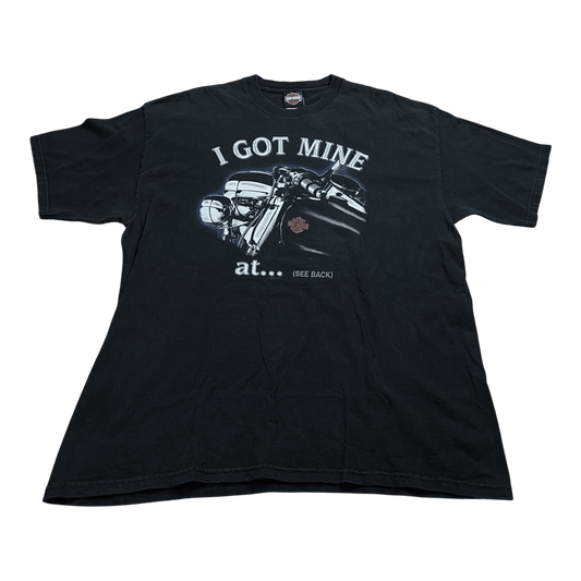 Vintage 2002 Harley-Davidson "I Got Mine At..." Wisconsin T-Shirt - Used/Worn