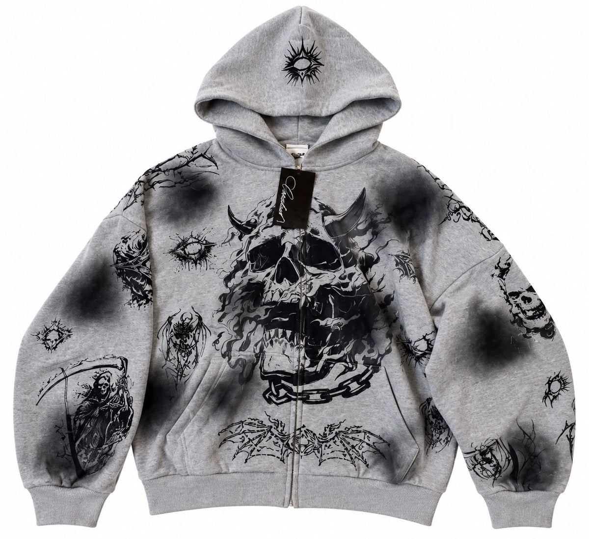 Crashed Studios Reaper Wrath Zip Up