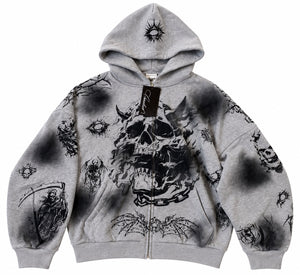 Crashed Studios Reaper Wrath Zip Up