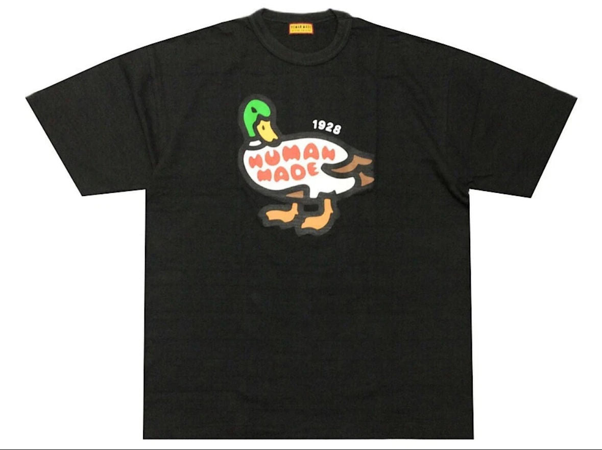 HUMAN MADE Stores Exclusive Animal Graphic T-Shirt 1928 Duck Black