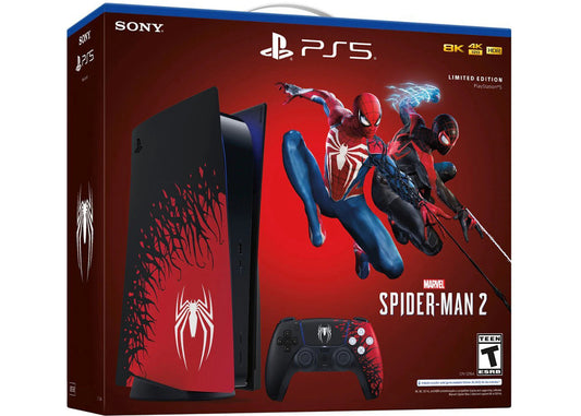 Sony PlayStation 5 PS5 Blu-ray Edition Marvel Spider-Man 2 Console Bundle (US Plug) 1000039239