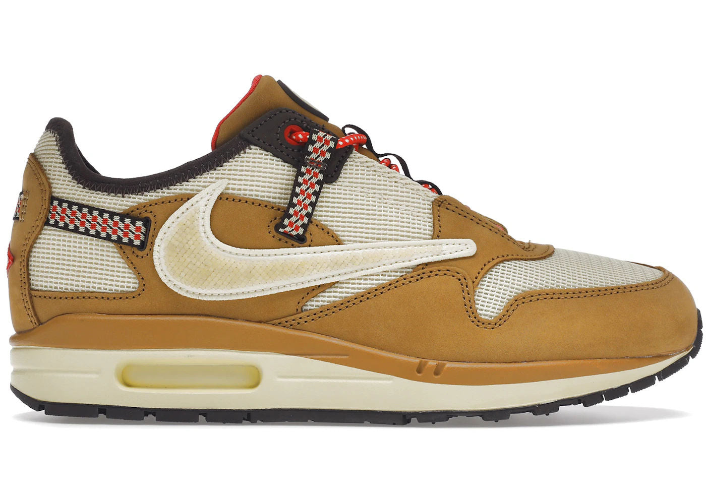 Nike Air Max 1 Travis Scott Cactus Jack Wheat Lemon Drop - Used