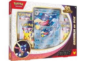 2026 Pokémon Mega Evoltion 30th Celebration Greninja ex Box