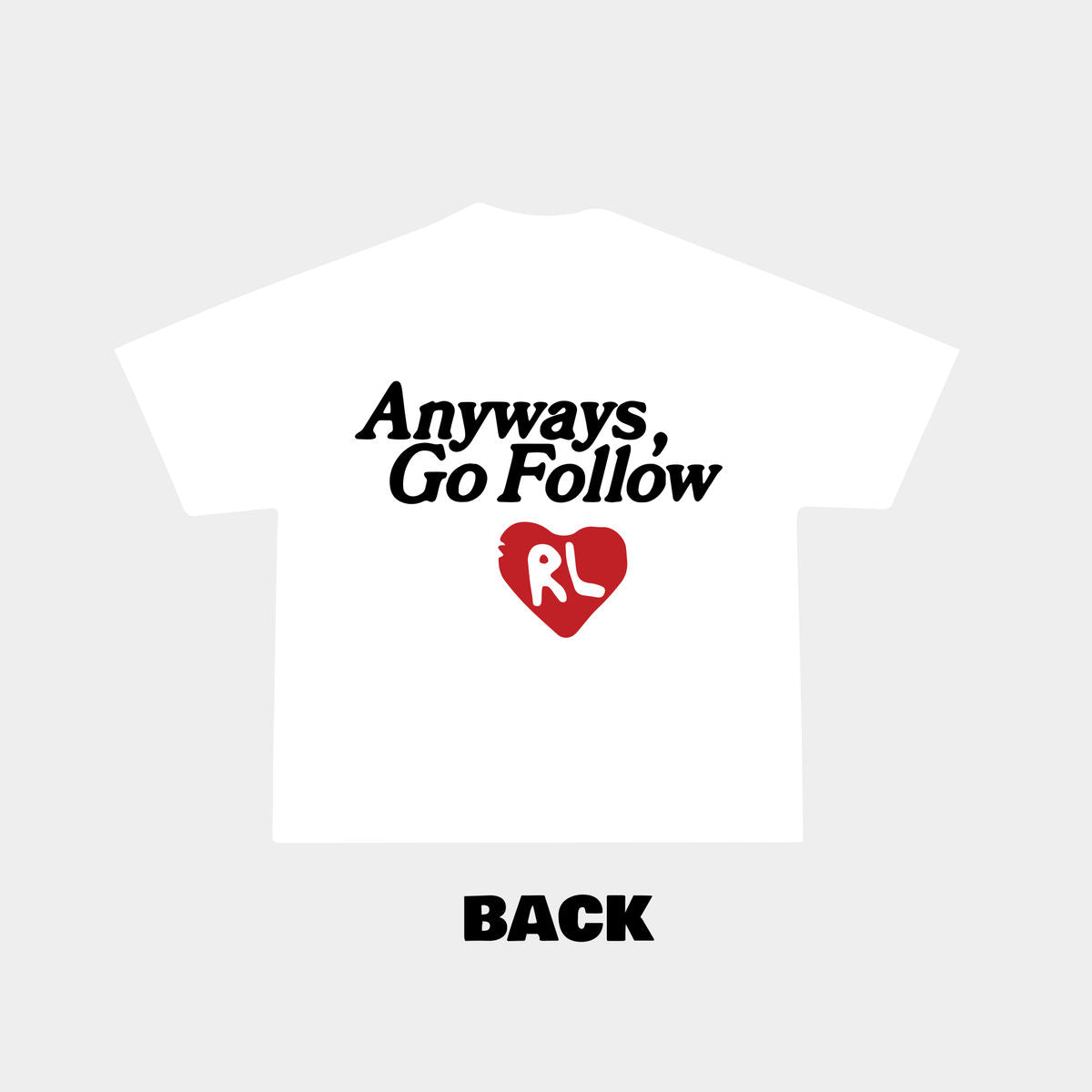 Red Letters Social Media Lied V2 Tee