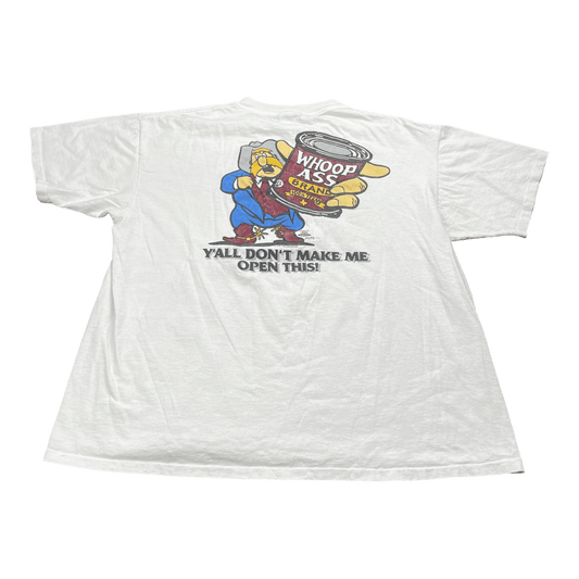 Vintage 1996 Can of Whoop Ass T-Shirt - Used/Worn