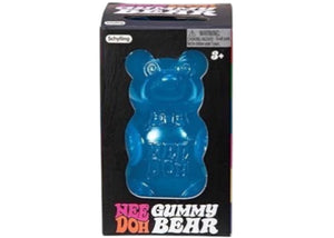 NeeDoh Gummy Bear Squishy Fidget Toy Blue