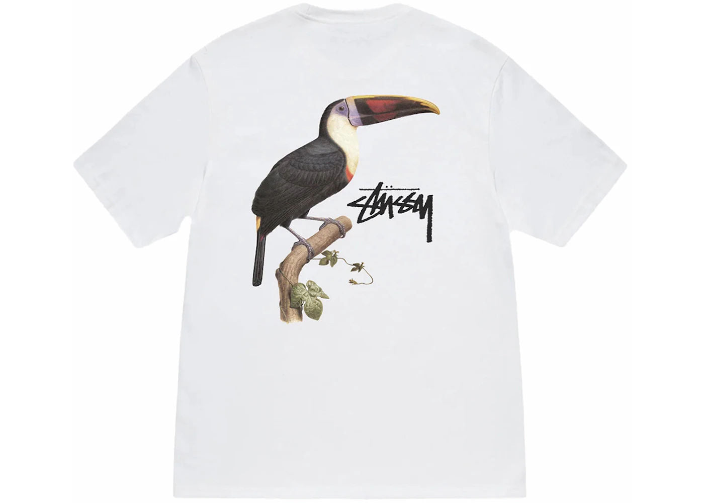 Stussy Toucan Tee White
