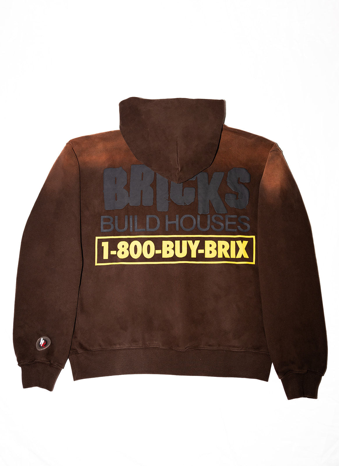 Heavenly Kickz I Buy Bricks Hoodie Brown