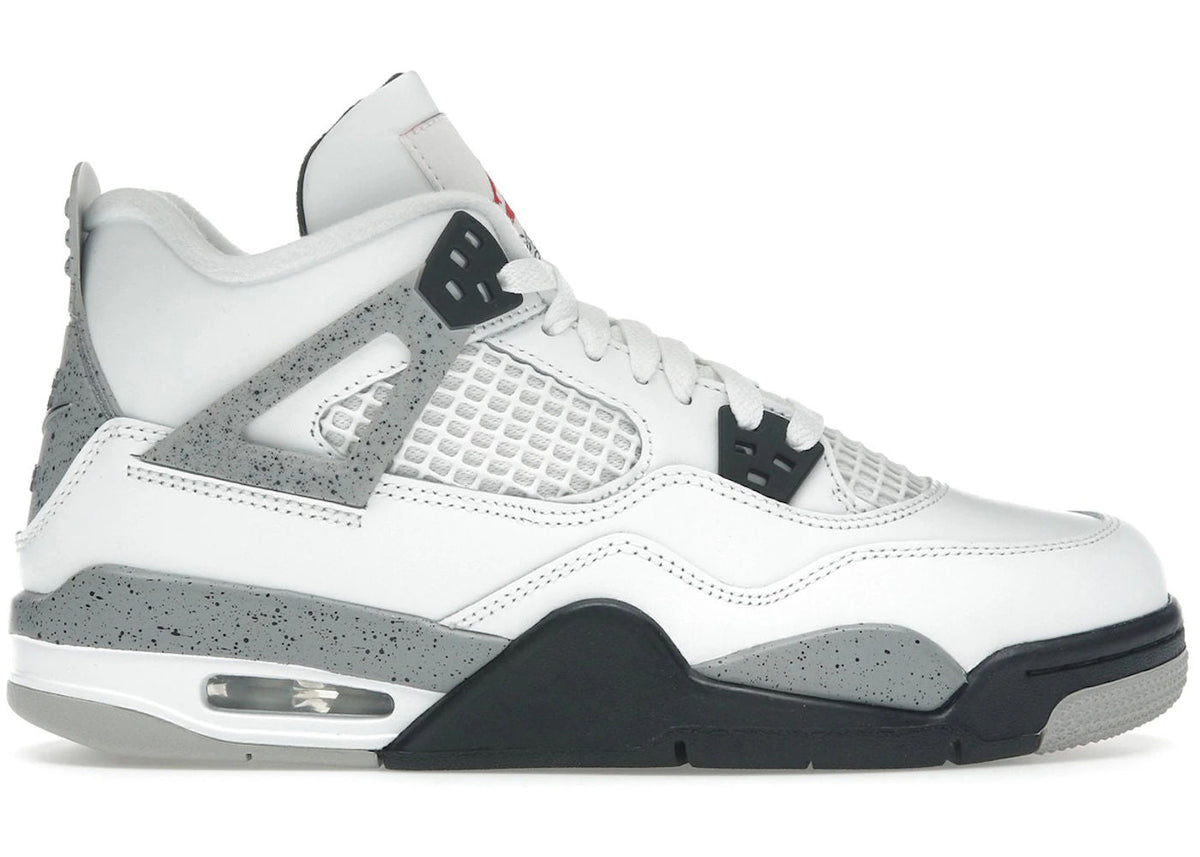 Jordan 4 Retro White Cement (2025) (GS) - Used