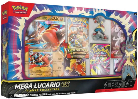 Pokemon Mega Lucario ex Figure Collection Box 2025 Pokémon Mega Evolution
