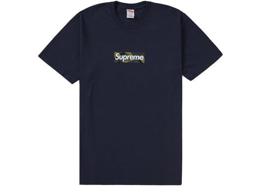 Supreme Box Logo Tee (FW23) Navy - Used