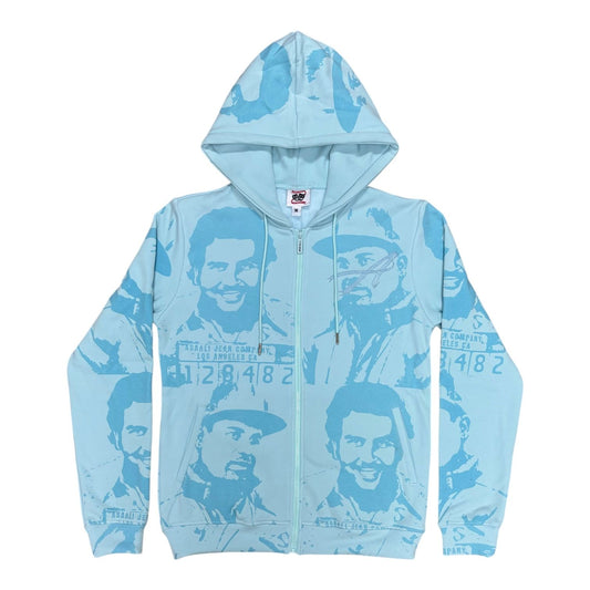 Asaali Pastel Cartel Hoodie Blue Ice