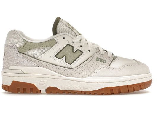 New Balance 550 White Olive Gum (Women's)