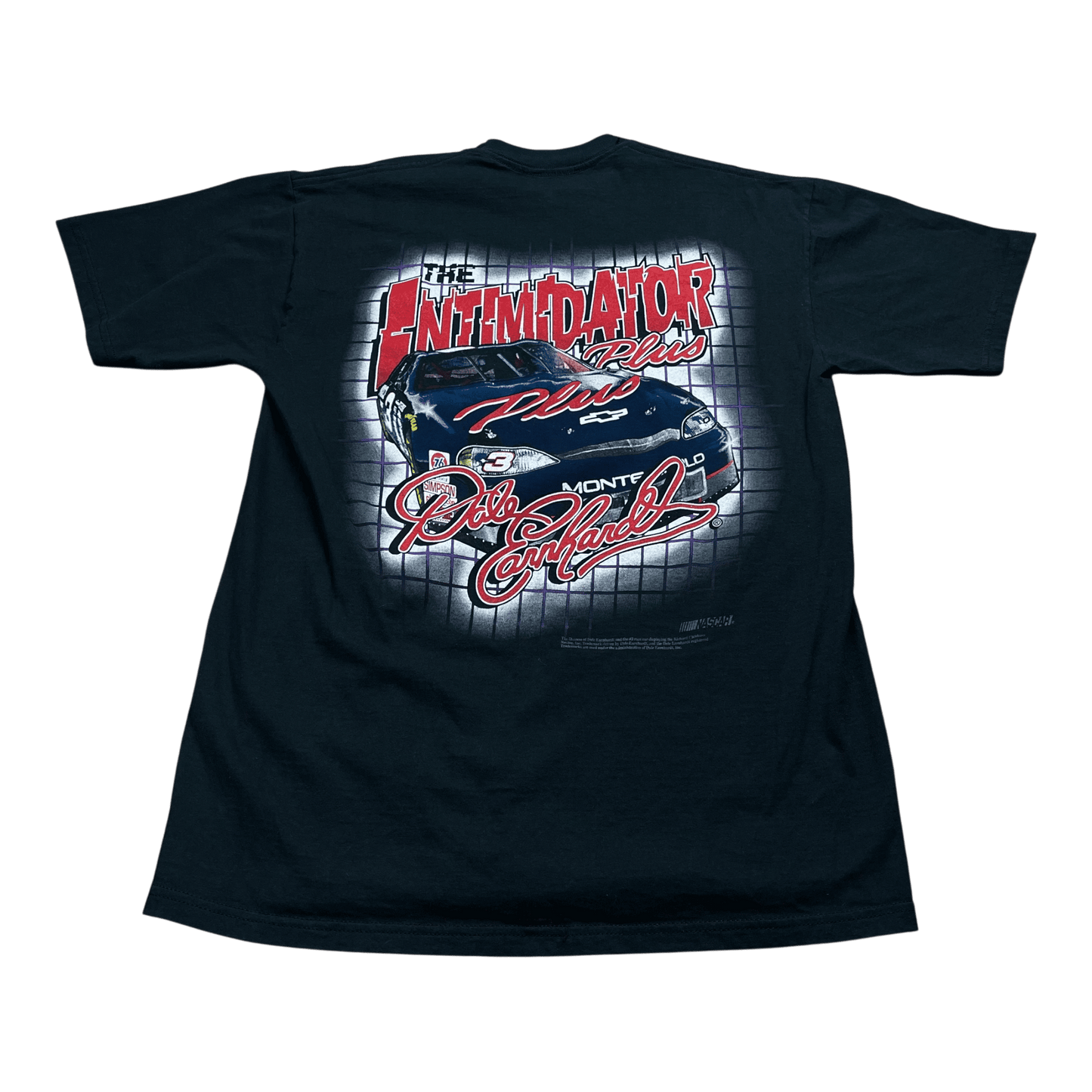 Vintage NASCAR Dale Earnhardt #3 "The Intimidator" Racing T-Shirt - Used/Worn
