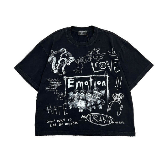 Mixed Emotions Black “Chaos” Tee