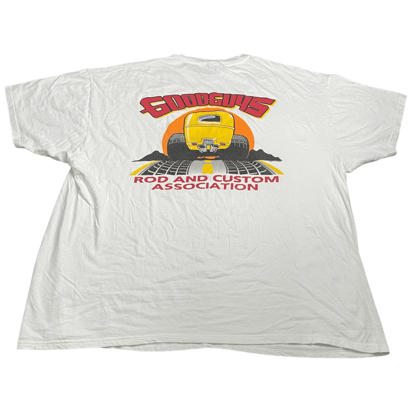 Vintage NHRA Indy Hot Rod Cars T-Shirt - Used