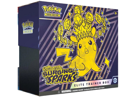 Pokemon Surging Sparks Elite Trainer Box Pokémon Scarlet & Violet