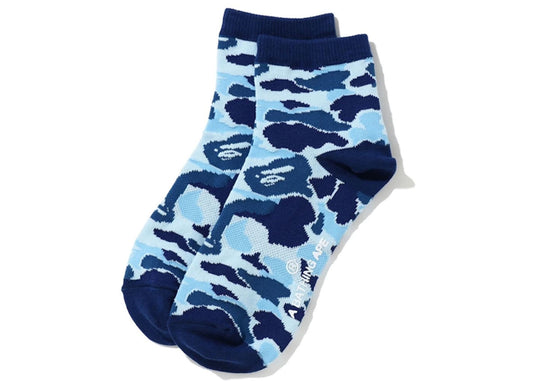 BAPE ABC Camo Ankle Socks (SS20) Blue