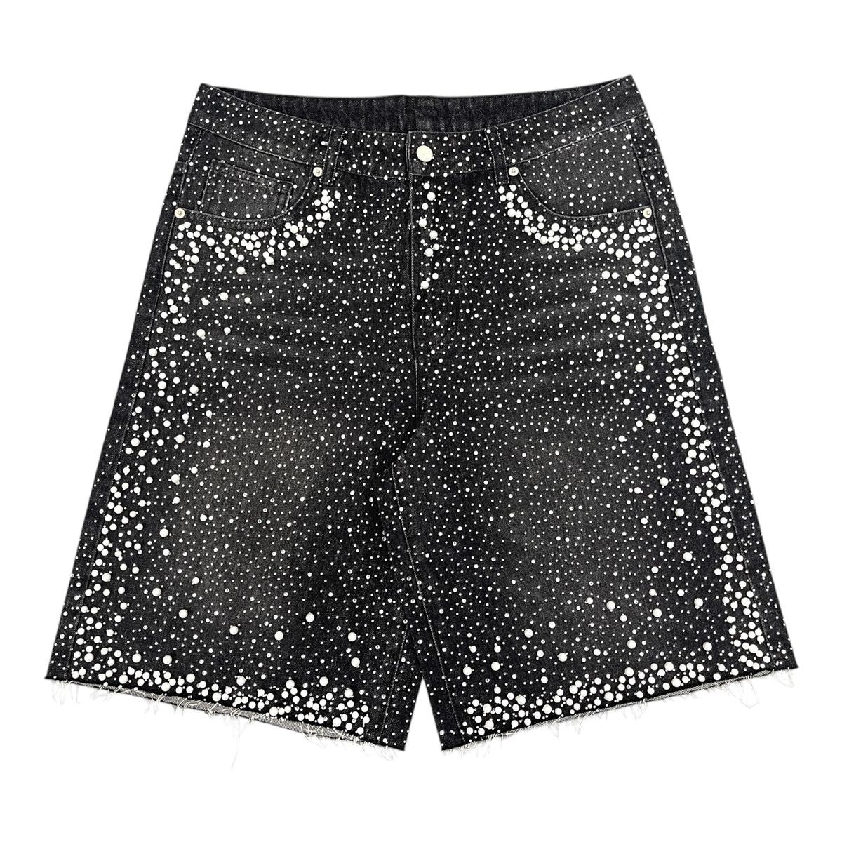 Concepts "Keystone" Black Wash Jean Shorts