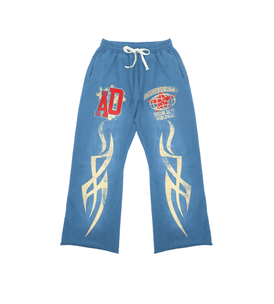 Awoken Dreams Varsity Sweats Blue