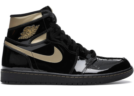 Jordan 1 Retro High Black Metallic Gold (2020) - Used/No Box