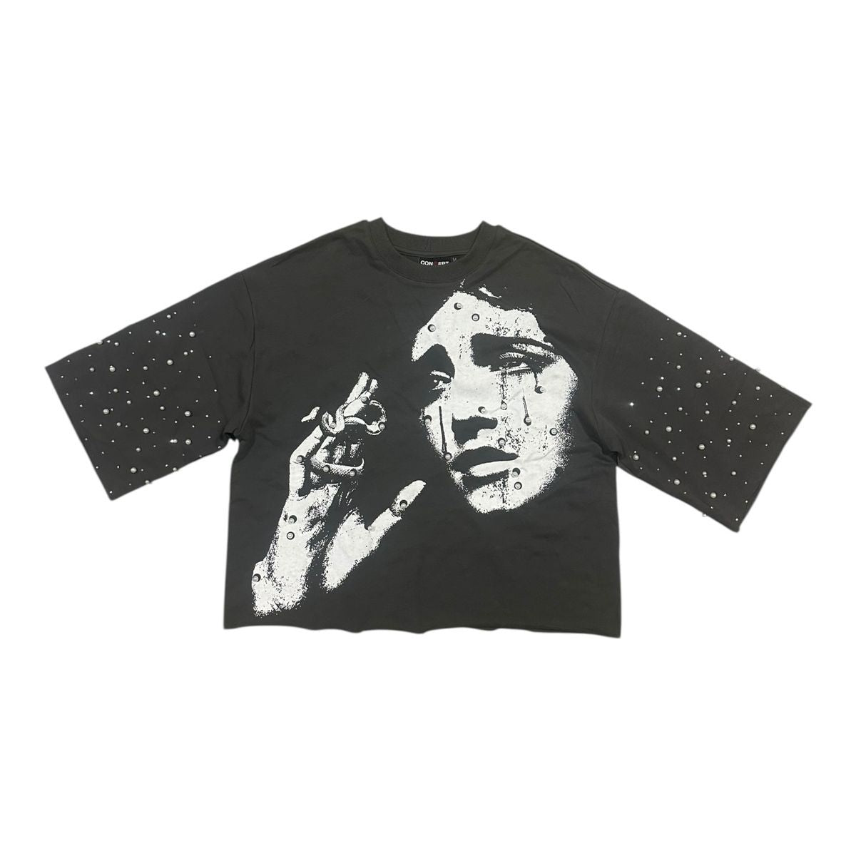 Concept "Pearls 1" Crop Gray
