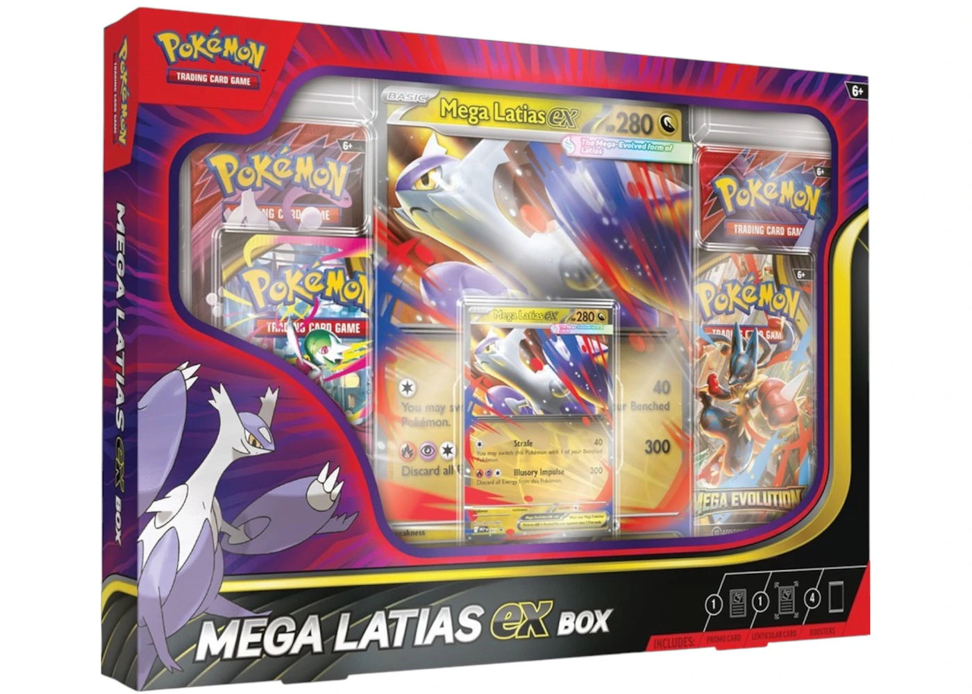 Pokemon Mega Latias Ex Box 2025 Pokémon Mega Evolution