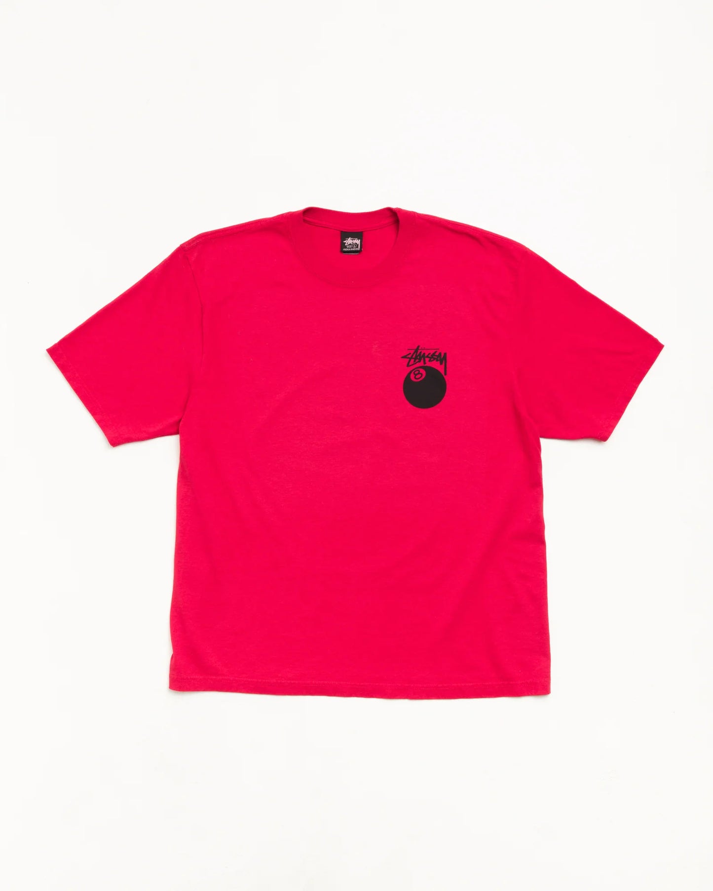 Stussy 8 Ball Tee Red